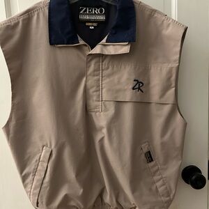 Zero Restriction Men's Gore Tex Pullover Golf Vest